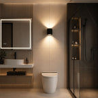 Dobbeltlys | Roterbar LED-vegglampe (2-pakning)