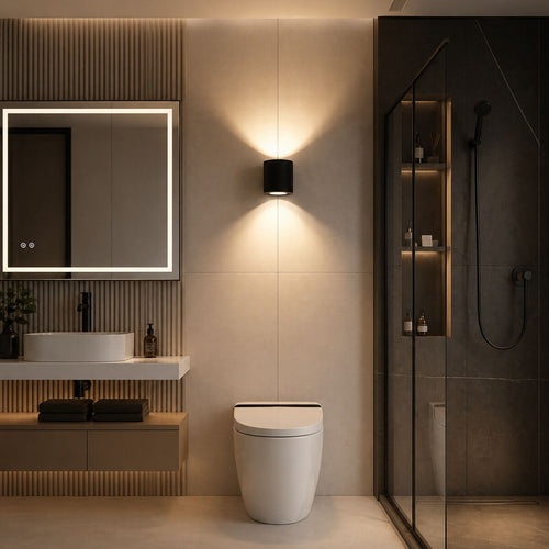 Dobbeltlys | Roterbar LED-vegglampe (2-pakning)
