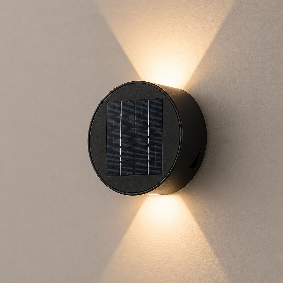 Solkrets | Solcellevegglampe med 360° Rotasjon (2-pakning)